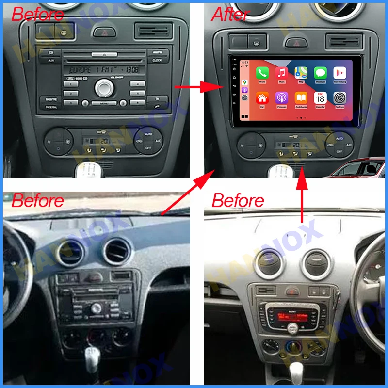 9inch Android Car Multimedia Player For Ford Fusion 1 2005 2006 2007 2008 2009 2010 2011 2012 Auto radio Headunit With Frame