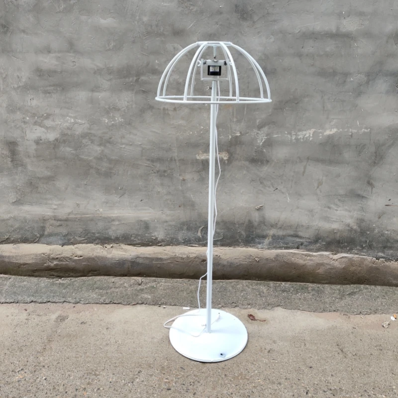 New Electric Carousel Windmill Balloon Party Umbrella Decorative Rack Plug-in Rotating Multifunctional Road Guide Bracket