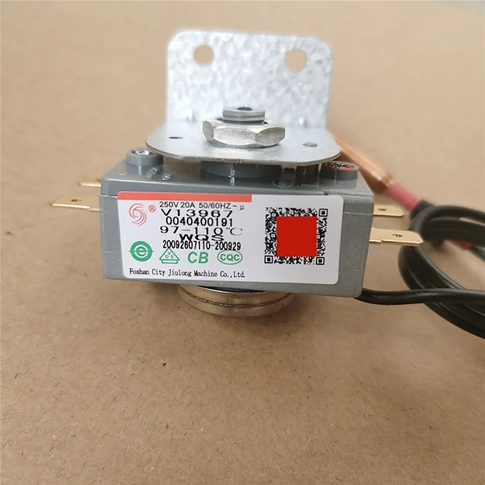 1pc Brand New Thermostat Thermal Protector V13967 0040400191 Reset Switch Temp Limiter 97-110℃ For Haier Water Heater