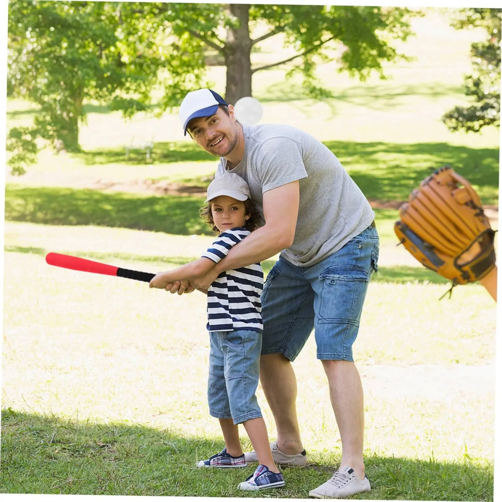 

Kids Sponge Sports Implement Painless Foam Sports Implement and Sphere Set Soft Sport Toy Set Beginner Approachable Sports