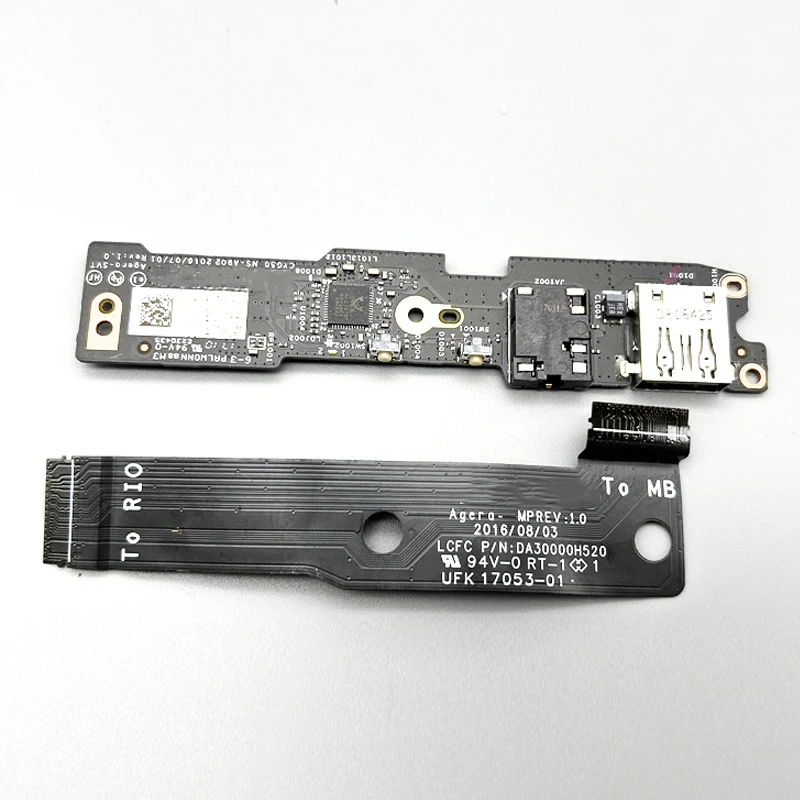 Imagem -02 - Placa de Áudio Usb para Lenovo Laptop Original Lenovo Yoga 910 Pro 91013ikb Cyg50 Ns-a902 Da30000h520 Da30000h530 Novo Alta Qualidade