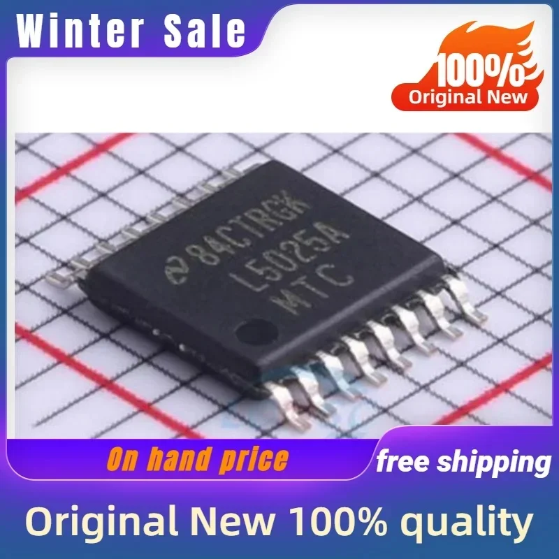 8PCS New original LM5025AMTC L5025AMTC LM5025AMTCX LM5025 LM5025BMTC TSSOP16