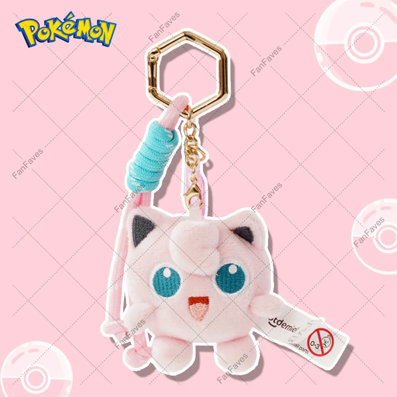 Pokemon Ciondolo Peluche Pamo Gengar Fuecoco Mimikyu Quaxly Sprigatito Mew Kawaii Borsa da scuola Zaino Portachiavi Bambola Regali