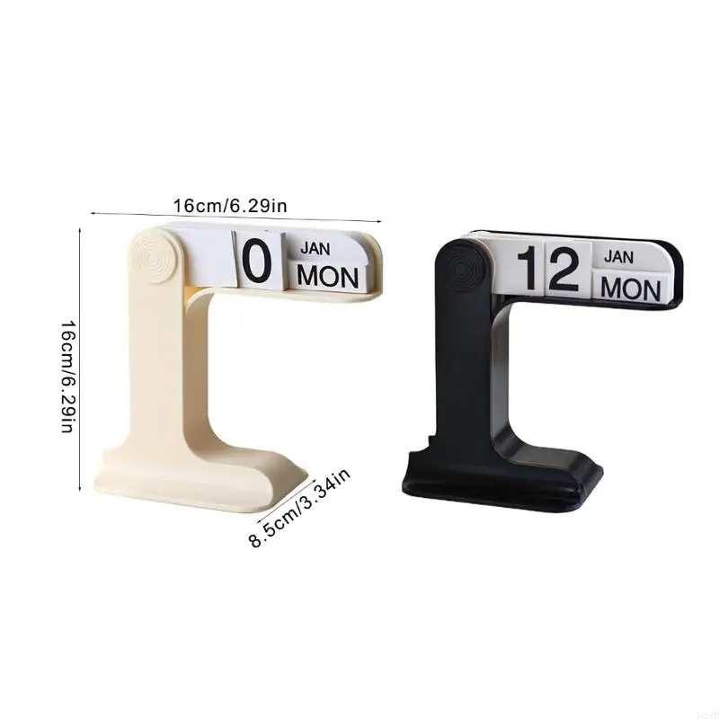 โต๊ะ U2je รายเดือน Planner Desktop ปฏิทินถาวรสำหรับห้องนั่งเล่นสำนักงาน