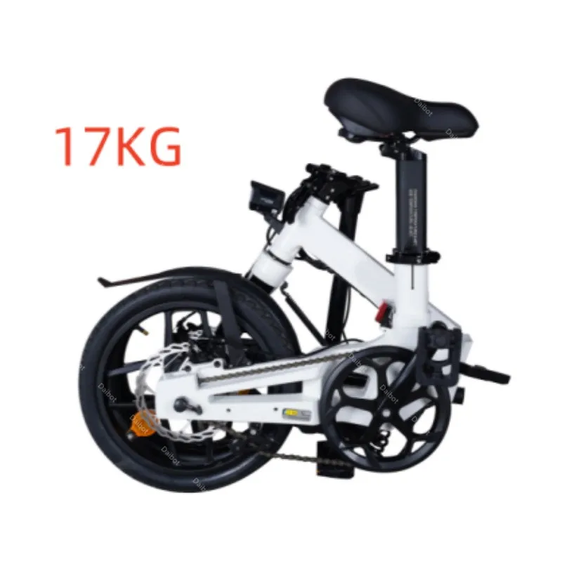 Mini-Fahrrad 250 W 36 V 40 km 16 Zoll zusammenklappbare Elektrofahrräder Erwachsene Stadt Pendeln Moped Elektrofahrrad Booster Fahrrad – Detail 12