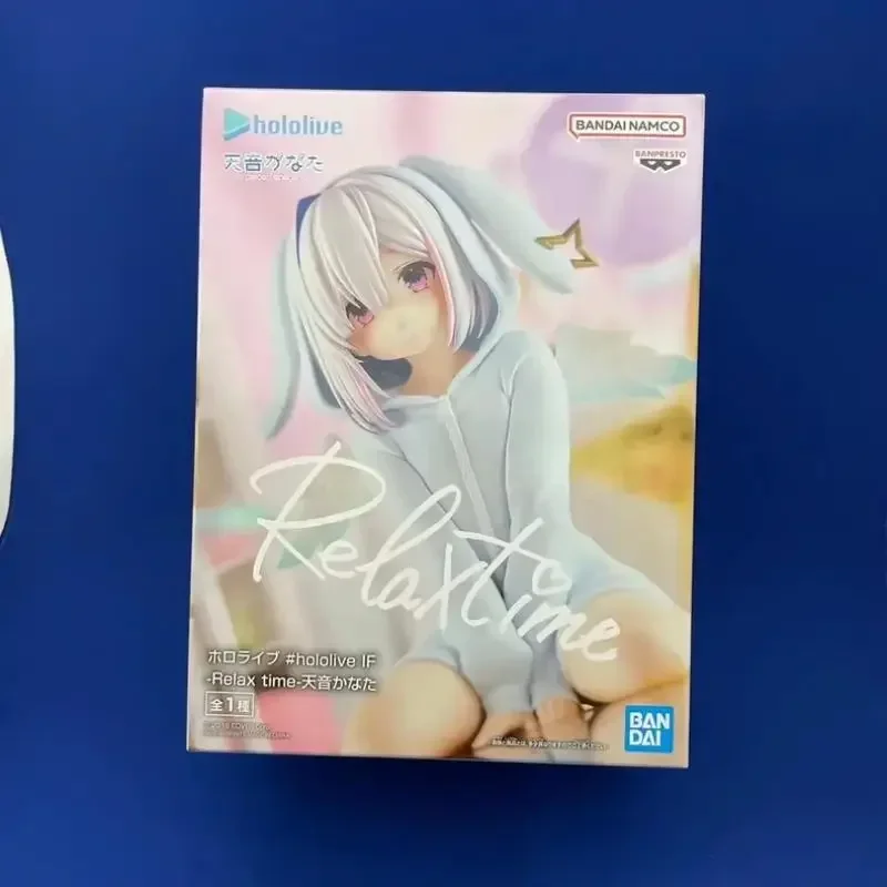 حقيقية العلامة التجارية الجديدة وغير مفتوحة بانداي بانبريستو Hololive الاسترخاء الوقت أماني كاناتا أنيمي عمل أرقام نموذج 12 سنتيمتر لطيف الشكل