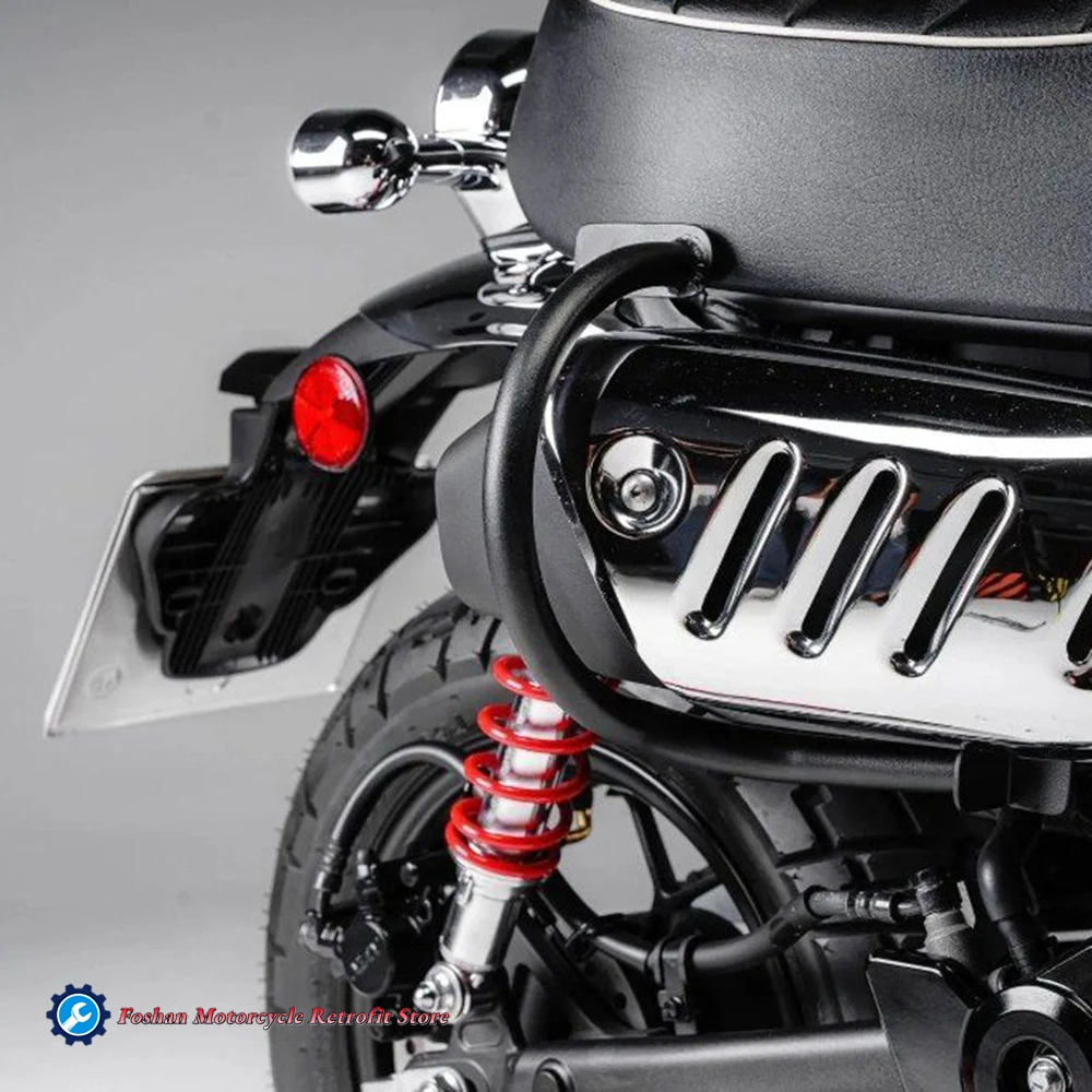 For HONDA MONKEY 125 Exhaust Guard 2018 2019 2020 2021 2022 2023 2024 2025 MONKEY125 Motorcycle Accessories Muffler Protector