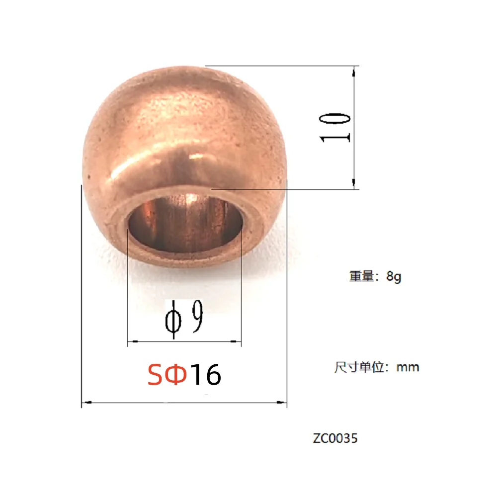2 Pieces 9*16*10 Zc0035 Suitable for Scania Wiper Motor Oil-Bearing Bearings