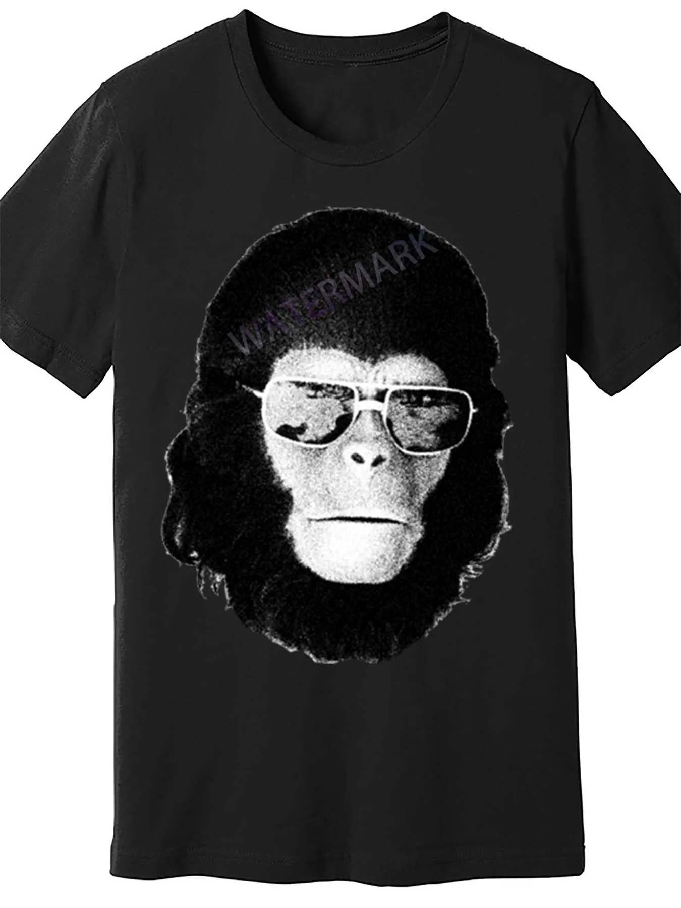 

Cornelius In Shades Planet Of The Apes 911429 забавная мужская футболка с коротким рукавом черная PR2