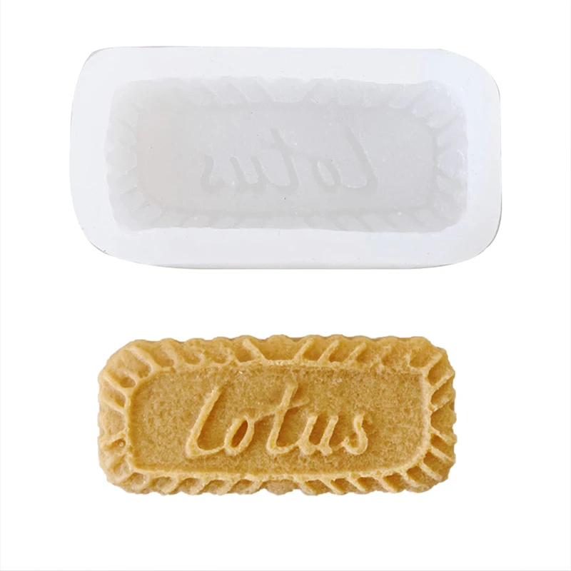 

DIY Biscuit Shape Candle Silicone Mold Handmade Biscuit Chocalate Baking Mould