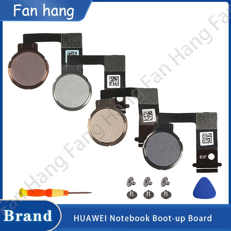 

New For Huawei Matebook 13/14/D14/D15/D16/X Home Button FingerPrint Pro Ribbon Original Touch ID Sensor Flex Cable Power Cable