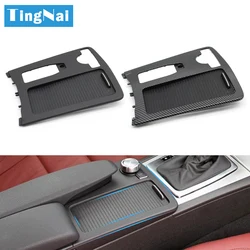 Car Central Armrest Drink Cup Holder Roller Shutter Frame Panel For Mercedes Benz W204 C C180 C200 C220 E W207 W212 E260 E300