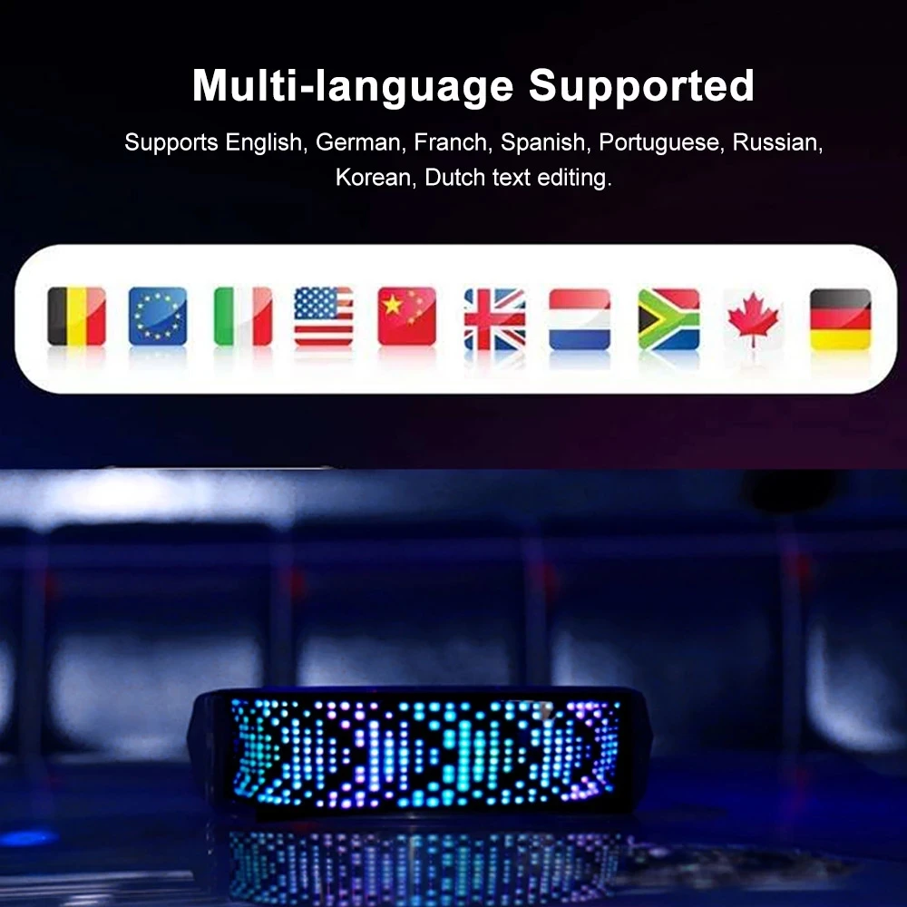 DIY LED Glasses Bluetooth App Control Luminous Rave Party Glasses Festival Gafas Led Electronic Shining Glasses Neon Party Light