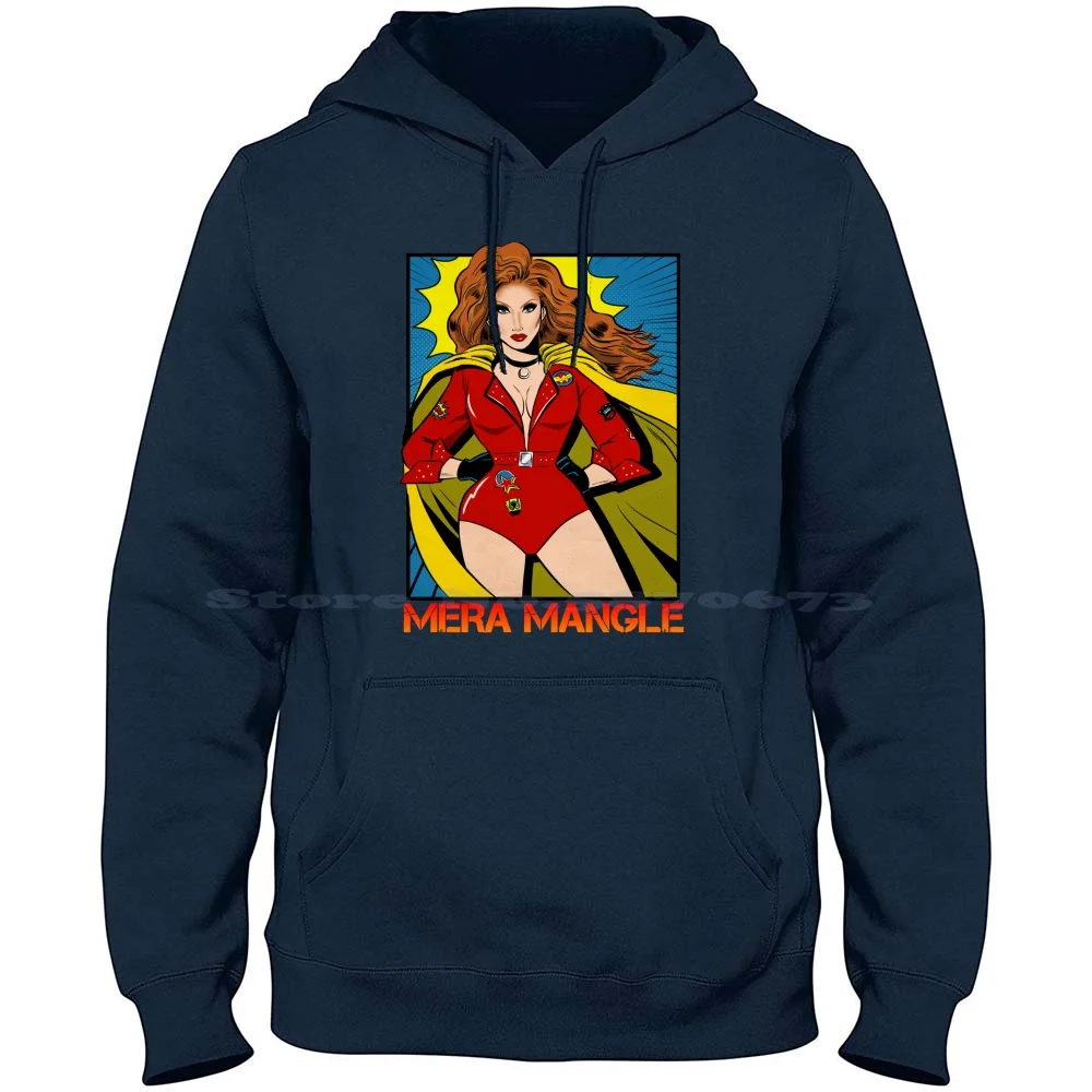 Mera Mangle-Sudadera con capucha de The Drag Hero, Camisa de algodón puro 100%, Mera Mangle, Barpm, Stl, missuri Drag Queen