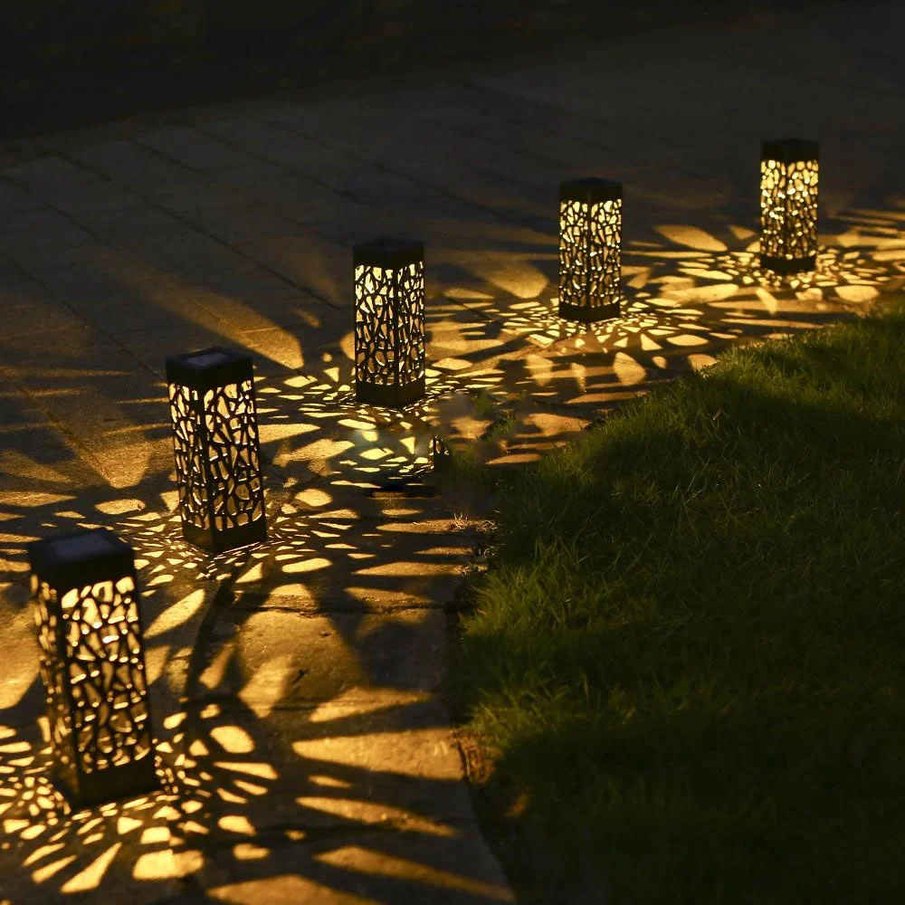 Imagem -02 - Outdoor Led Solar Garden Lights Pathway Lights Impermeável Iluminação da Paisagem Decor Light Gramado Pátio Quintal 10pack Ip67