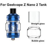 Hong Band Straight Bubble Glass Tank For Geekvape Z Zeus Nano 2 Tank 3.5/2ml M100 Aegis Mini 2 MOD Kit