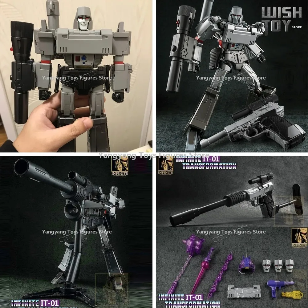Transformation MGTron INFINITE Emperor Of Destruction KO MP36 MP-36 G1 IT01 IT-01 BMB MP Scale Action Figure Robot Toys