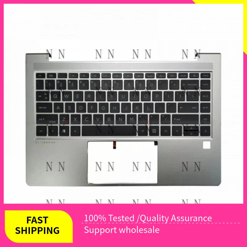 

BLGN N45428-001 New For HP Elitebook 640 G10 Laptop Palmrest Upper Case with Keyboard