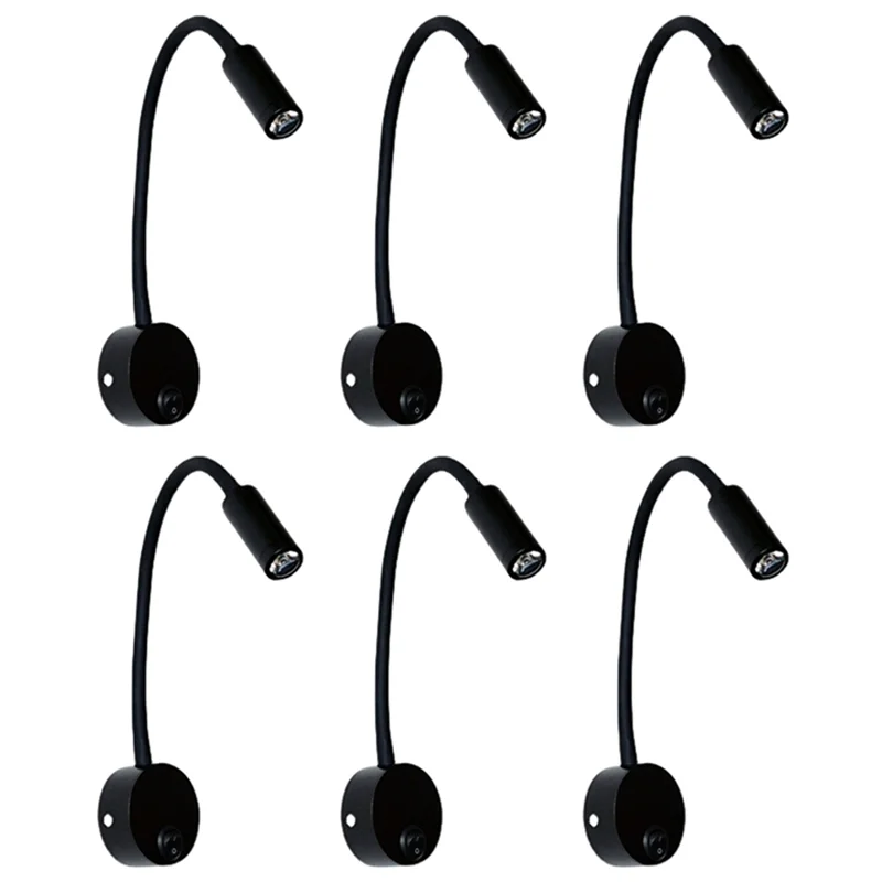 

A70P Bedside Working Study Reading Lamp Wall Lamp Sconces 3W LED Book Lamp Wall Night Light LED For Bedroom Dormitory