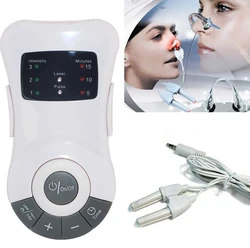 Rhinitis Therapy Allergy Reliever Low Frequency Laser Allergy Rhinitis Sinusitis Anti-Snoring Treatment Device Massage Nose Care