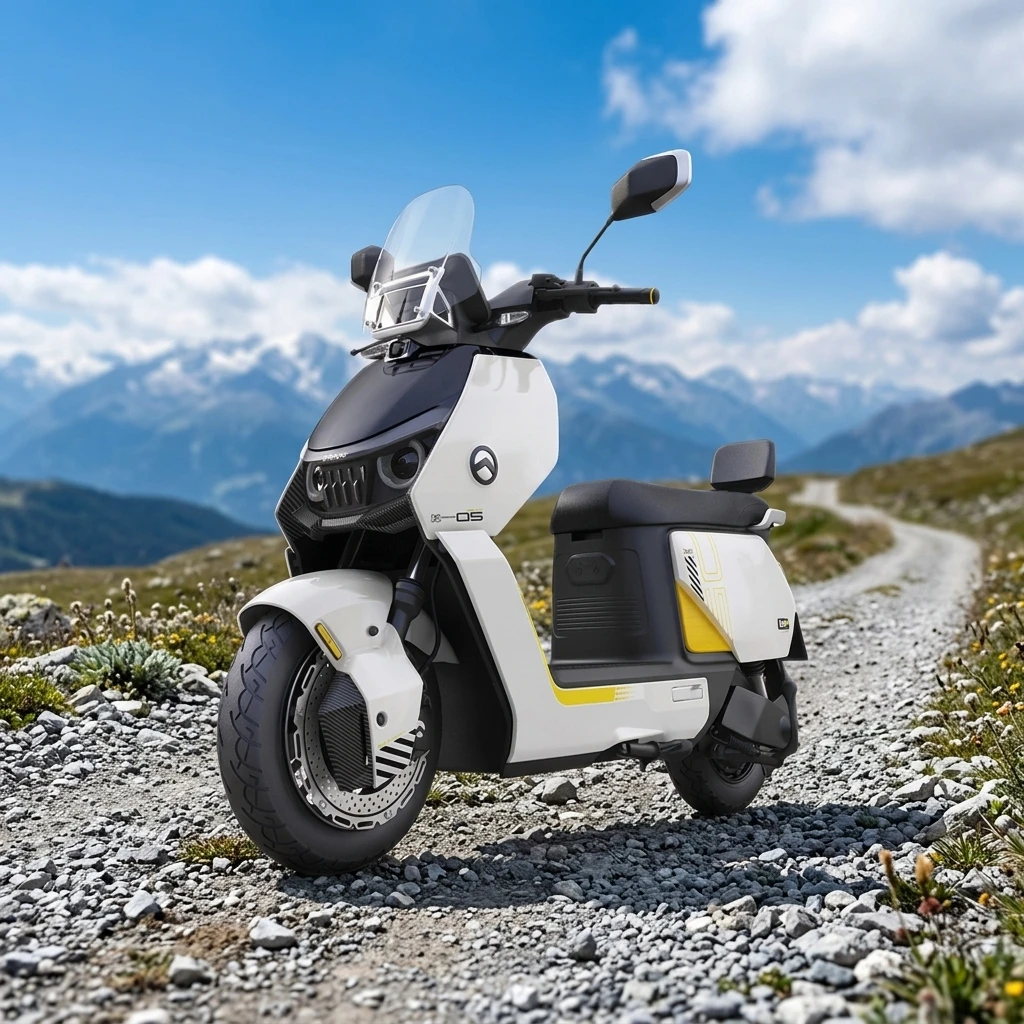 Intelligent Technology 72Vhigh-power Electric Motorcycle with 5000-watt Motor and Energy Recovery Disc Brake Electric Motorcycle