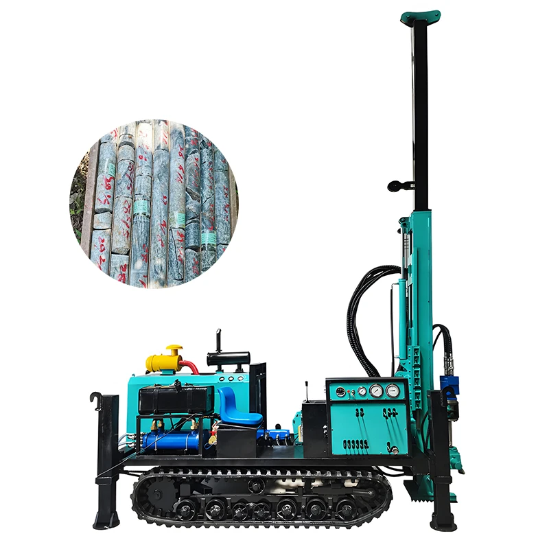 New Popular Portable 160 Meters Top-ranking Water Well Rotary Drilling Rig Machine for Sale