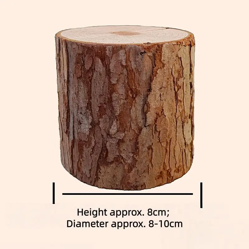 

Lucky Magic Wooden Stump Figure Base Natural Wood Display Stand For Anime Action Figure Collectors Desktop Scene Accessory