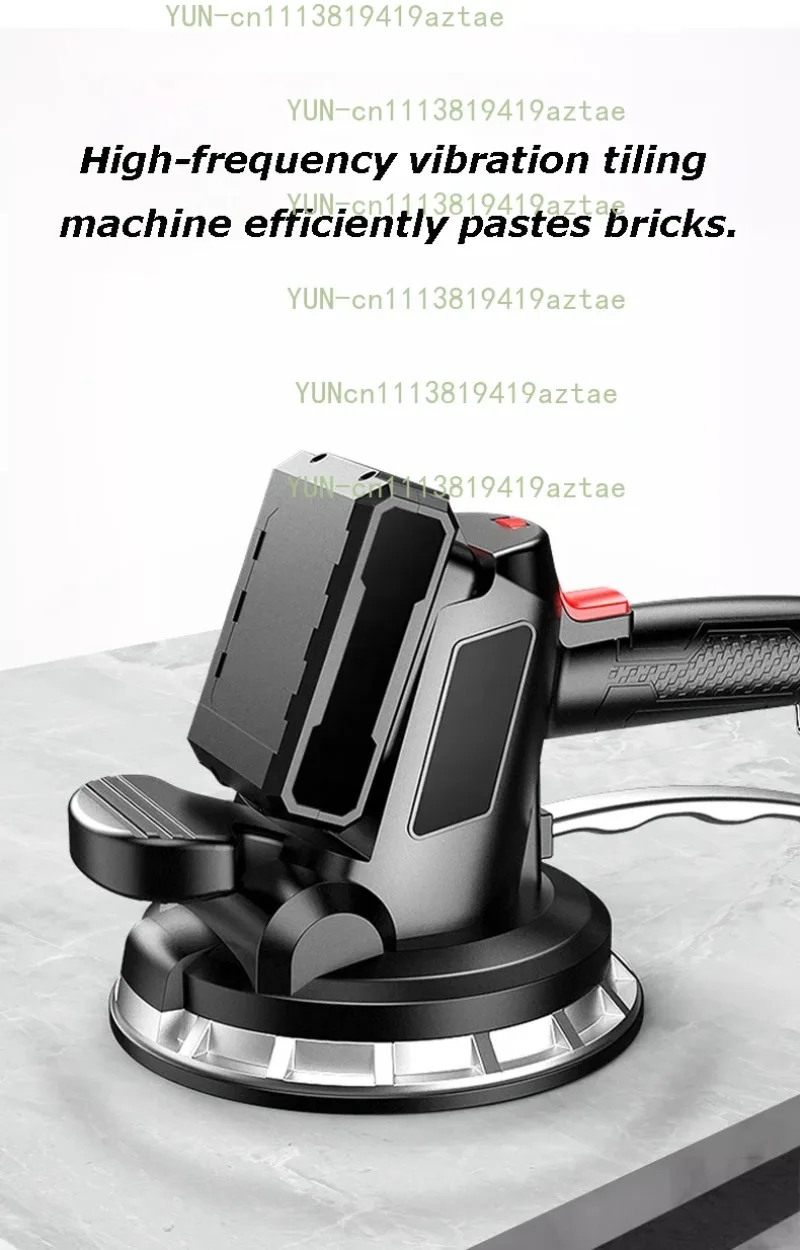 Laying and Leveling Tool Electric Ceramic Tile Vibrating Suction Cup Portable Ceramic Tile Paver High-power Automatic Floor