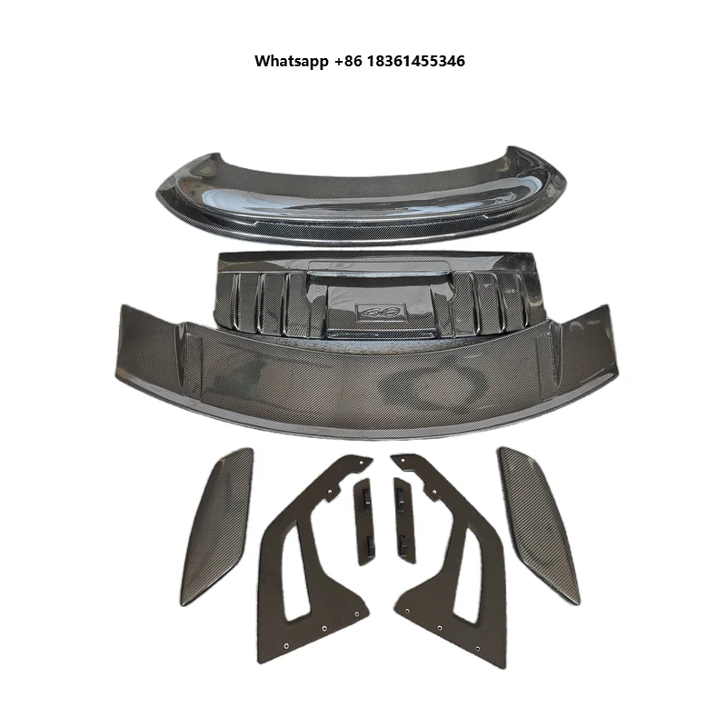 

For Porsche 992 911 Body Kit GT3 Style High-quality 3K Carbon Fiber Rear Trunk Spoiler