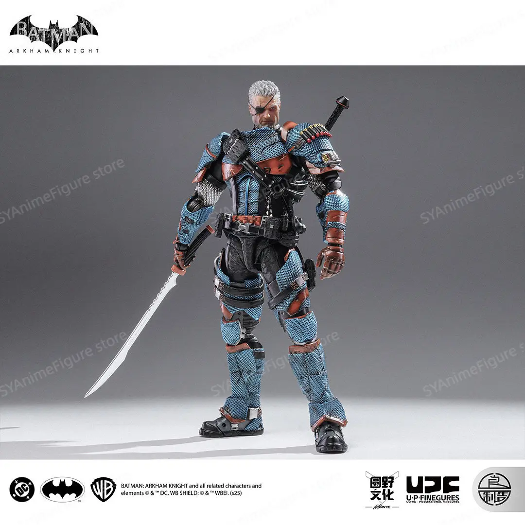 In Stock LPZZ Toys Batman Arkham Knight Deathstroke Action Figure DC Multiverse Superman 1/12 Toys Collection Gift view 3