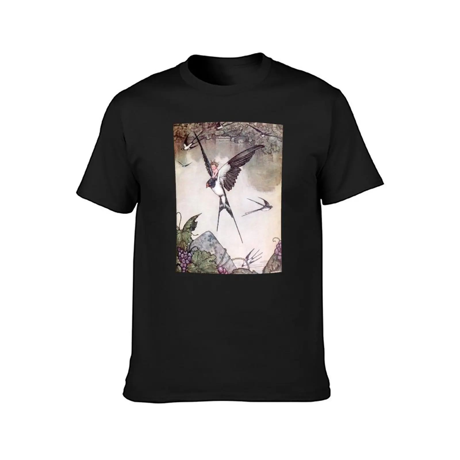 Thumbelina William Heath Robinson T-Shirt customs customs design your own plus size tops boys animal print men t shirts