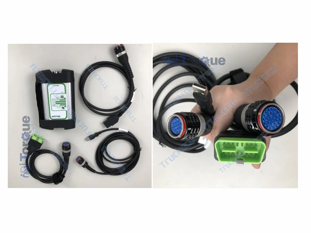 

for 2.8 ptt tech tool construction excavator loader for VOCOM 88890300 VOCOM 2 II 88894000 adapter for renault/UD heavy duty set