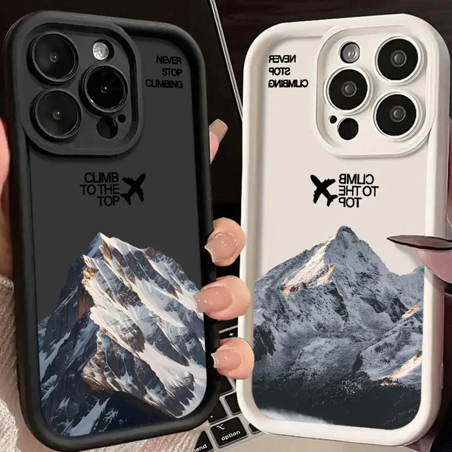 

Soft Cover Phone Case for iPhone 11 Pro Max Air 17 12 XS Max 12Pro XR 13 Mini 15 16 14 Plus 16e Beautiful Landscape Art