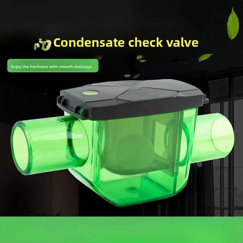 PT25 central air conditioner drain deodorant valve condensate pipe check valve trap three-proof backflow check valve