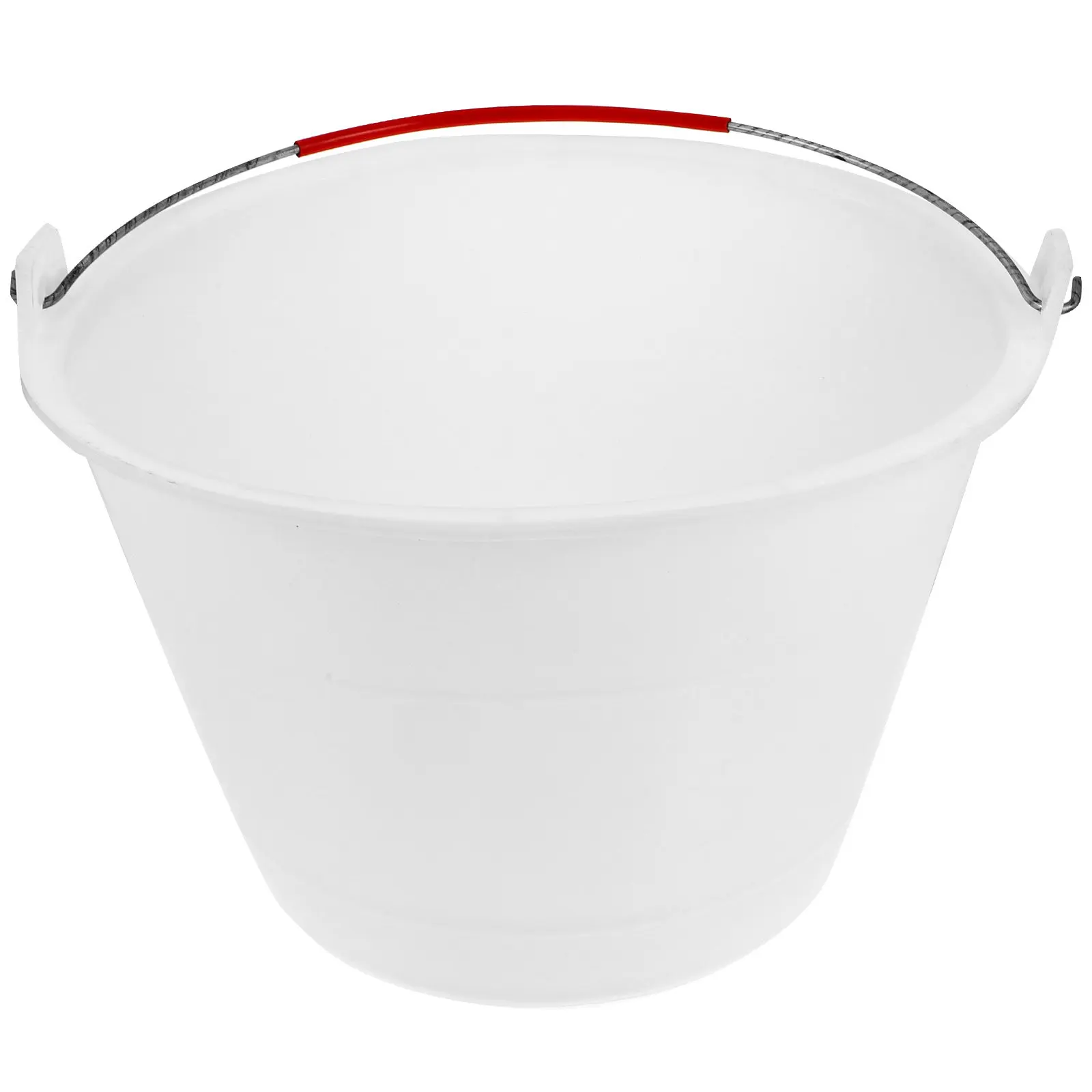 Heavy Duty Thick Plastic Bucket with Comfort Grip Handle for Concrete Cement Sand Mixing Storage Portable Empty Bucket