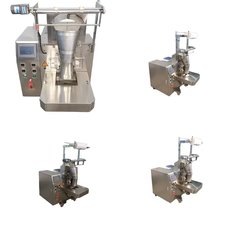 Customized Automatic Electric Stretch Film Packaging Machine for Food Chemical and Hardware Screws