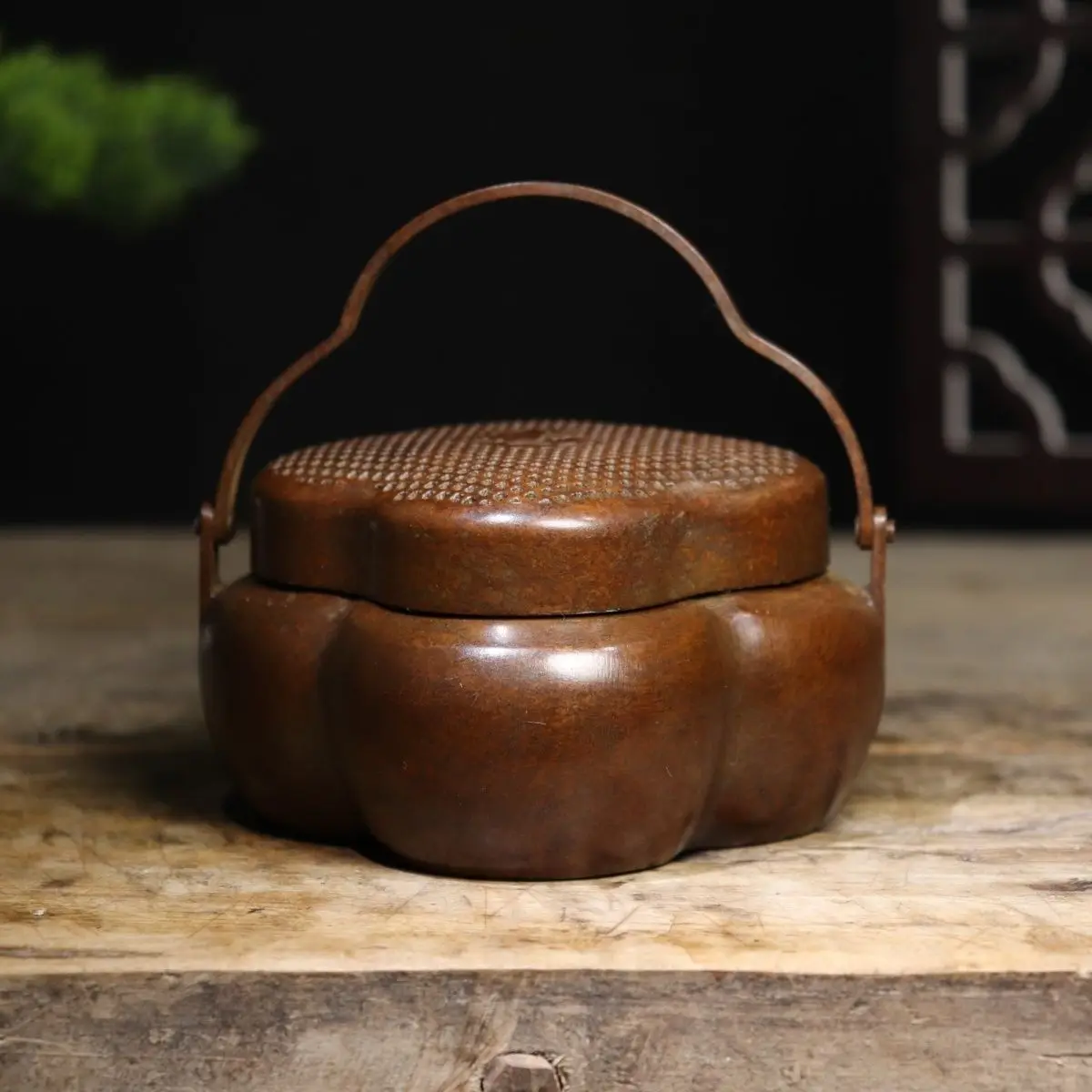 Orchid flower Incense Burner Statue for Tea Home Decor Ornaments