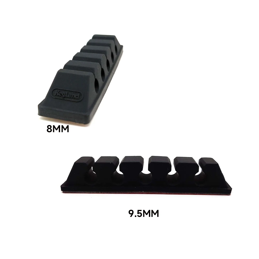 KegLand 8/9,5 mm OD BLT - Línea de cerveza ordenada - Organizador de manguera de cerveza y gas Gestión de cables de pared de escritorio de cerveza elaboración casera