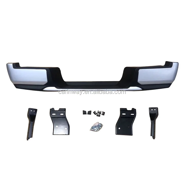 4x4 off road Silver and black rear bumper spoiler car bumper accessories body kit for Mitsubishi Triton L200 2019