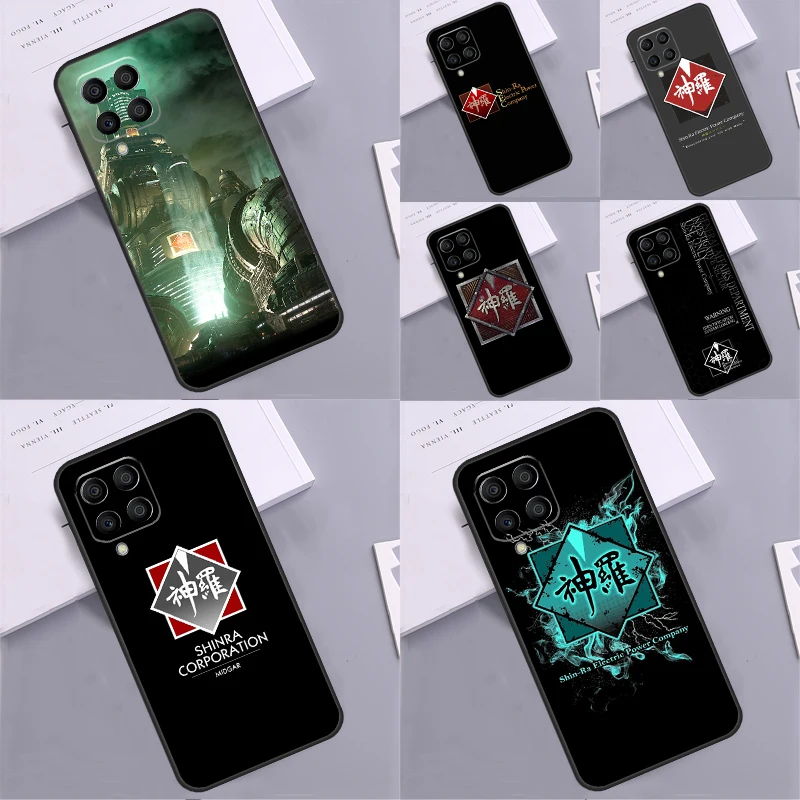 Shin Ra Fantasy Final Case For Samsung Galaxy M54 M34 M14 M13 M33 M53 M52 M32 M12 M51 M31 M11 M20 M30s M31s Funda