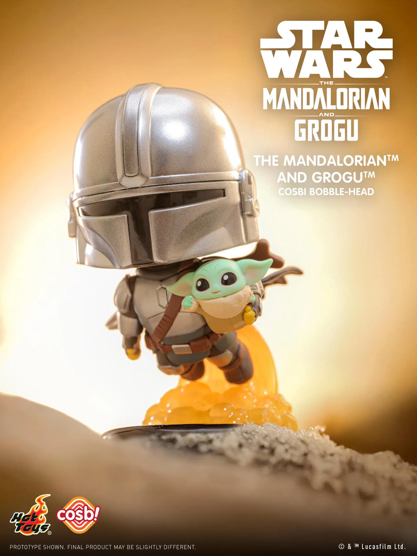 New Hot Toys Star Wars The Mandalorian & Grogu Series Blind Box