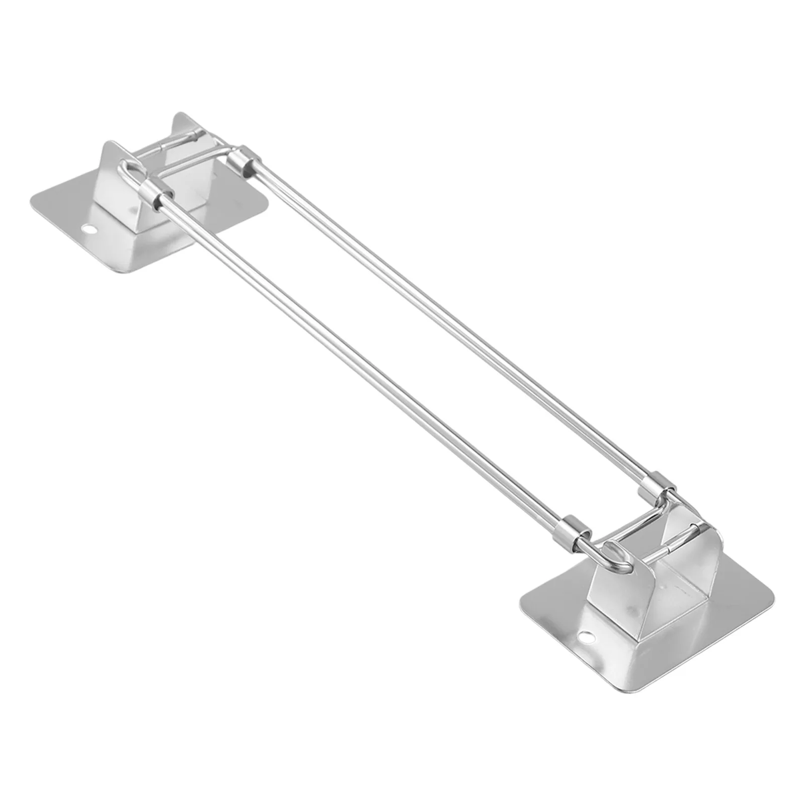 

Long-Lasting Storage Solution Adjustable Fridge Bars Organize Refrigerator Bars Electroplating Treatment No Tools Required