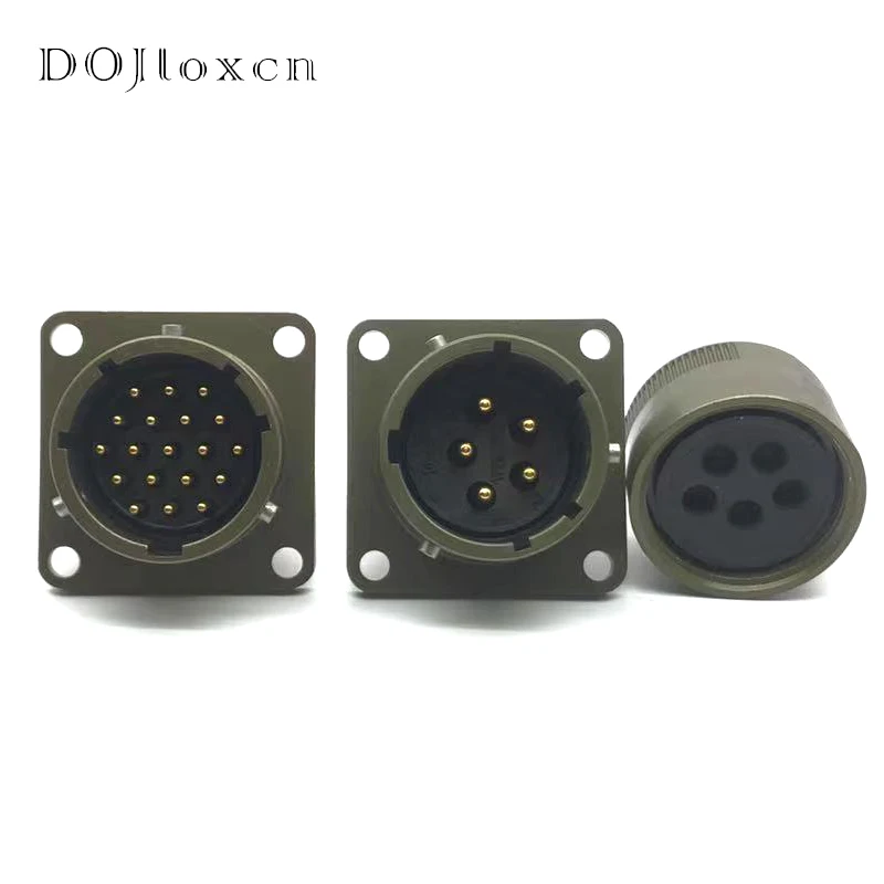 1/5/10 Sets 5 19 Pin YH3116F14-5S YH3126F14-5P YH3116F14-19S US Military Standard 26482 Aviation Plug 3116F Series Connector