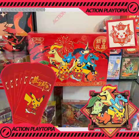 In Stock Original Pokemon 2026 Year Of The Horse Gift Box Pokemon Trading Cards PTCG Simplified Chinese Collection Booster Pack