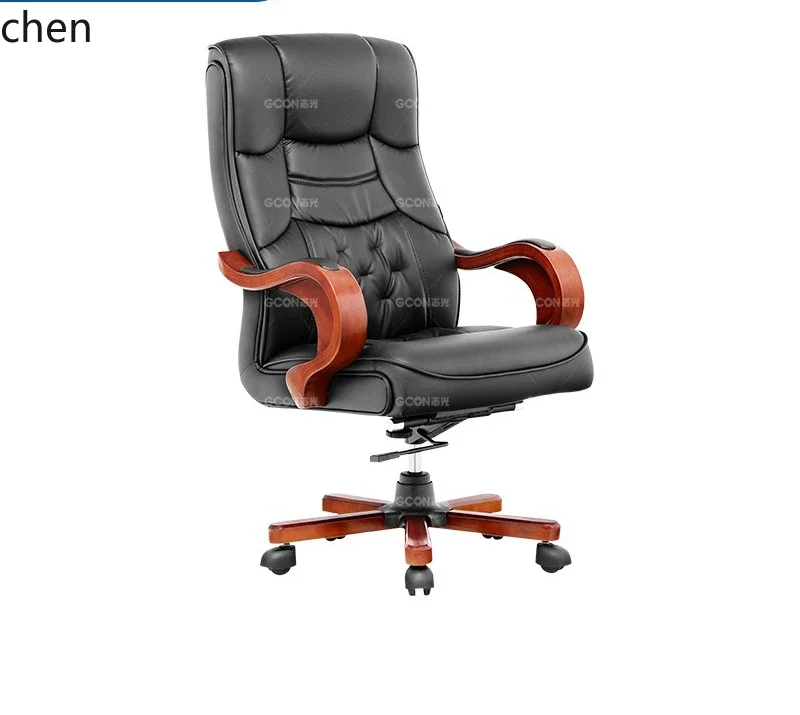 H1 Solid Wood Office Swivel Chair Adjustable Computer Chair Furniture Supplies