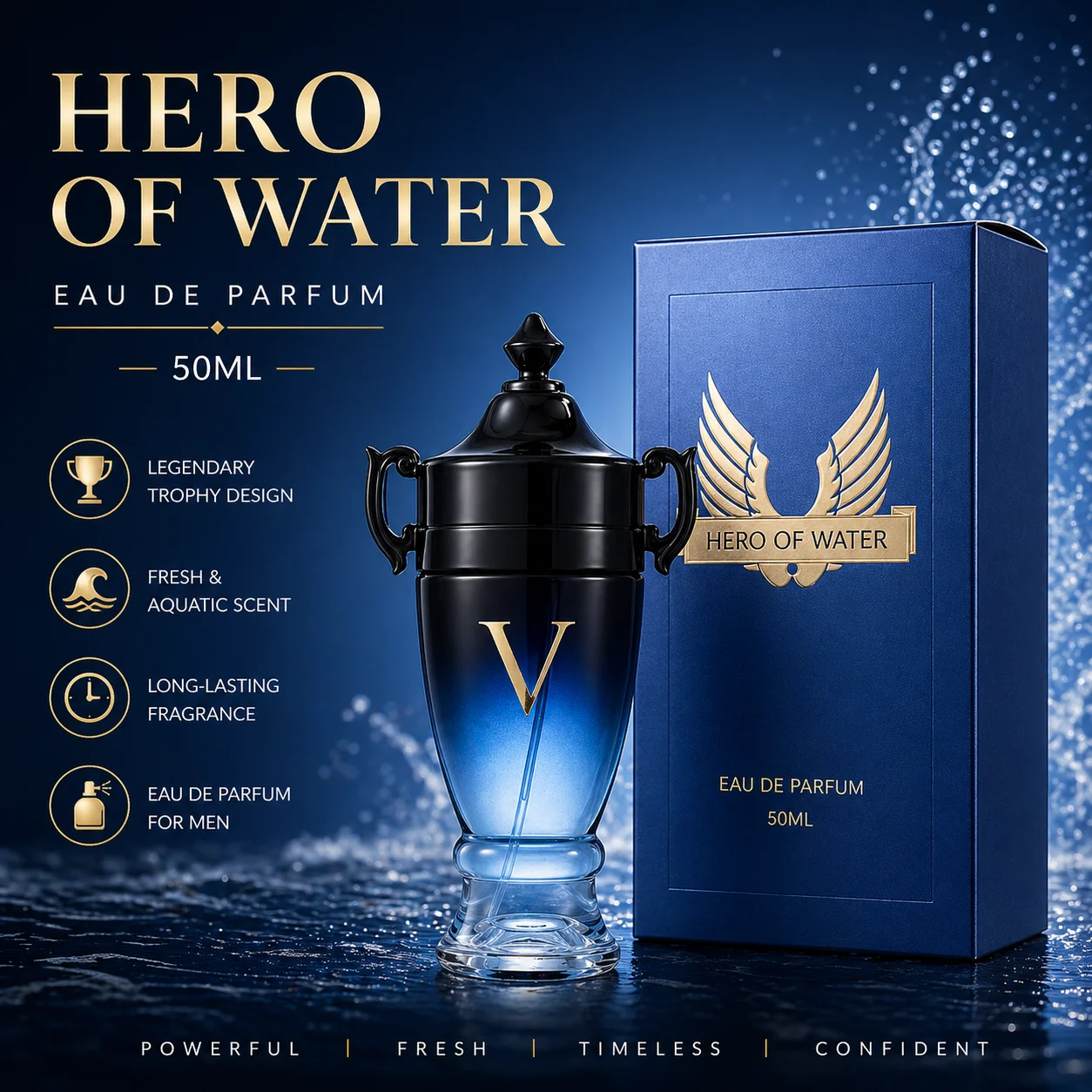 V Hero Men's Perfume Long Last - Perfume Và Fragrance recension och pris