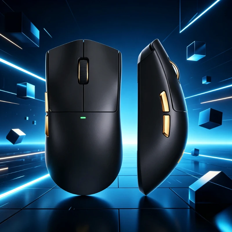 New Wireless Mouse Wireless Gaming Mouse  Dual 8K Polling Rate Lightweight Magnetic Wireless Charging Dock Esports Office