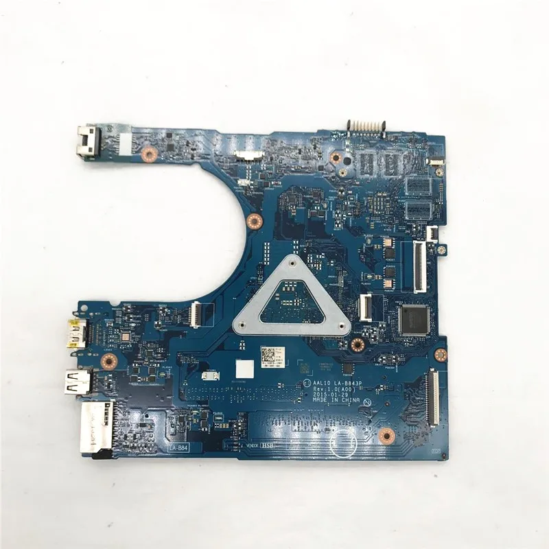 Mainboard CN-0C65T5 C65T5 0C65T5 AAL10 LA-B843P With I3-5010U CPU FOR DELL 5458 5558 5758 3558  Laptop Motherboard 100% Tested