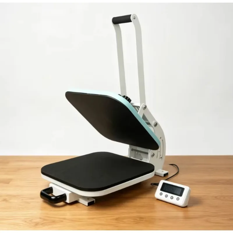 110V 220V Dual Voltage 38x38 Cm Heat Press Machine For Worldwide Use Compatible With Different Countries Power