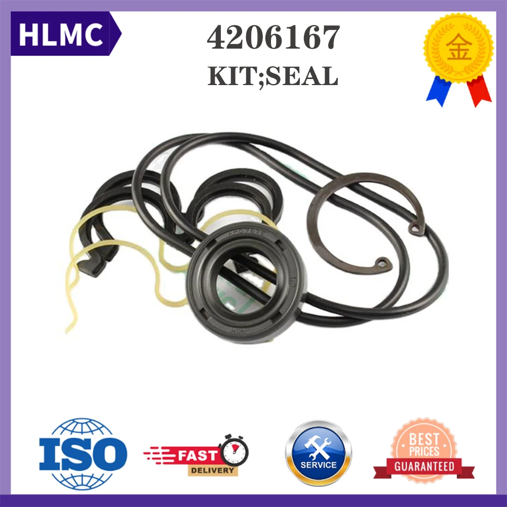 Excavators Parts Hydraulic Pilot Pump Hitachi EX200-1 ZX330-1 ZX110-1 Gear Pump Seal Repair Service Kit 4206167